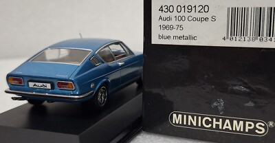 AUDI 100 1969-75 Rouge MINICHAMPS 1:43 - Collection