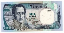 COLOMBIA P-438a 1000 Pesos 1 Noviembre 1994 UNC