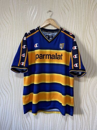 Football shirt soccer Parma Home 2002/2003 Champion jersey Football shirt soccer Parma Home 2002/2003 Champion jersey