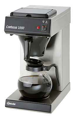 Bartscher Kaffeemaschine  Contessa 1000 A190056 + 250 Filter + 2 ter Glaskanne