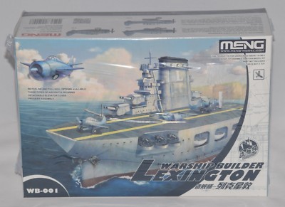MENG Warship Builder LEXINGTON WB-001 Factory Sealed