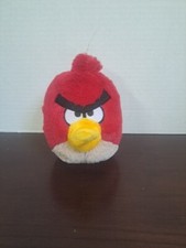 2010 Angry Birds Terence Red Bird Plush -no Sound