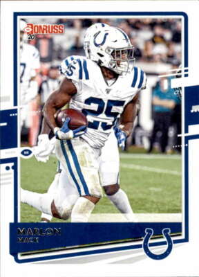 2020 Donruss #122 Marlon Mack Indianapolis Colts
