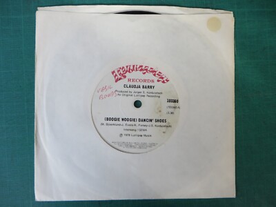 Claudja Barry    Boogie Woogie Dancing Shoes 7'' single 1978 Australia