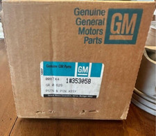 New Gm Nos Piston 1 7.4l Genuine Gm Flat Top 454 Bbc 353058 353062 12456436