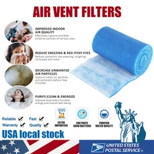 Floor Vent Filters Air Conditon Filters Pad 140" * 12" Air Vent Filters Kit