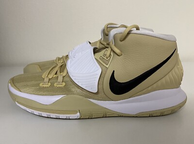 Nike Kyrie TB Team Gold Black White Mens Sz 11 Basketball