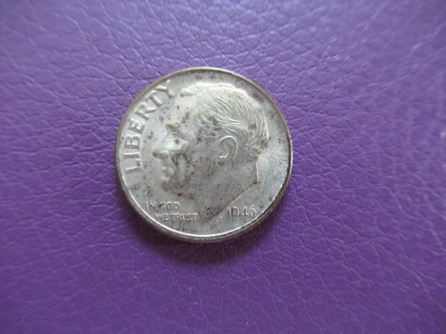 1946-P Roosevelt Dime XF-AU