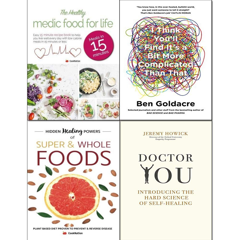 I Think You’ll Find, Hidden Healing Powers, Healthy Medic 4 Books Collection Set