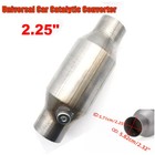 Universal 2.25" Inch 57mm Sports Catalytic Converter Hi Flow 400 Cells Stainless