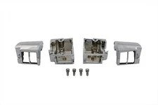 Handlebar Switch Housing Set Chrome Harley Softail Dyna Sportster 82-95 26-0548