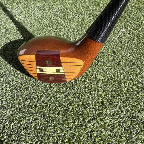 PERSIMMON Titleist Tour Model W5451 Golf Clubs Driver 3 Wood & 5 Wood - Picture 7 of 15