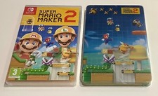 Super Mario Maker 2 Video Game & Collectors Steelbook - Nintendo Switch - New #2