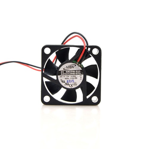 ADDA GPU Mute Cooling Fan Quiet AD0412MB-G70 40X40X10mm 4010 0.08A 12V 2-wires - Picture 2 of 4