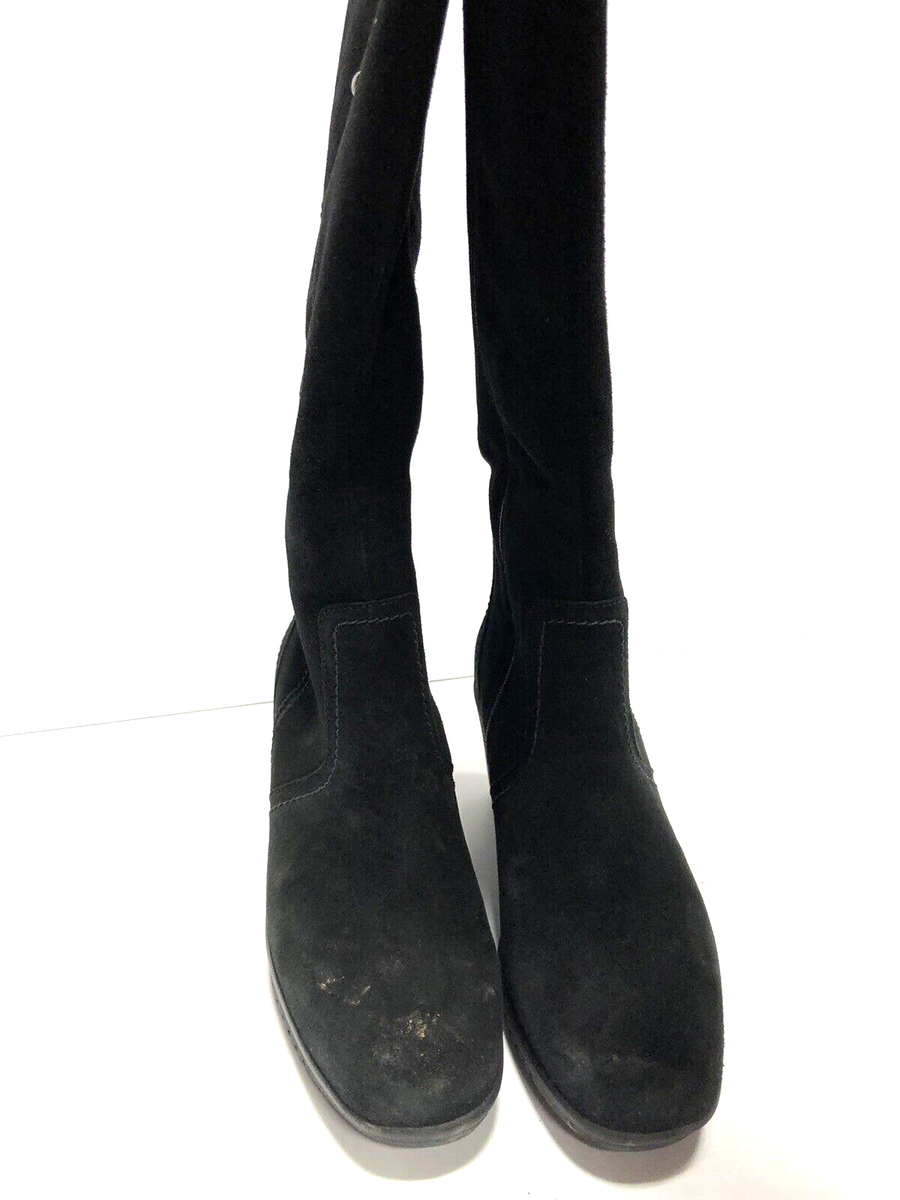 La Canadienne Womens Grace Black Suede Zip US5.5 M | eBay