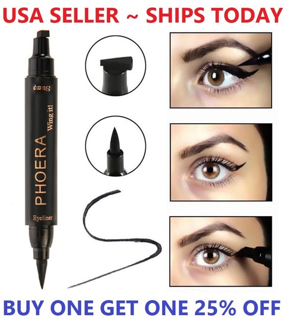 winged liquid eyeliner