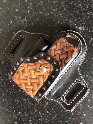 Custom Leather Belt Gerber Gator/Leatherman Tool Kit Belt Pouch