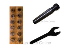 Spannfutter MK4 M16 ER20 + ER20 Satz 12 Stk. HL + Schlüssel A