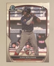 2023 Bowman Chrome Prospects #BCP-151 Juan Benjamin Cleveland Guardians