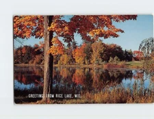 Postcard Greetings From Rice Lake, Wisconsin