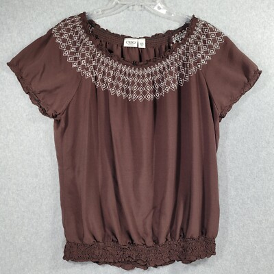 peasant tops with elastic waist
