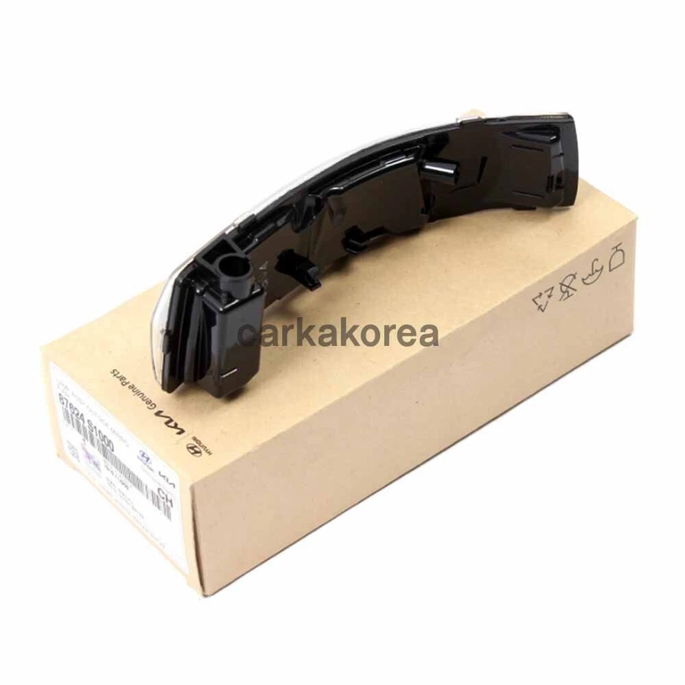 Lámpara de luz de señal de giro genuina 87624S1000 DERECHA para Hyundai Santa Fe 2019-2023 Foto 2 de 4