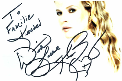 Kim Basinger * Original Signature on Photo Print Card 10x15 - No. 800 F