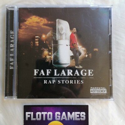 MUSICAL CD: Faf Larage - Rap Stories - 2007 - Rap FR - Floto Games