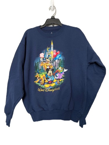 Walt Disney World youth XL crewneck sweatshirt navy blue