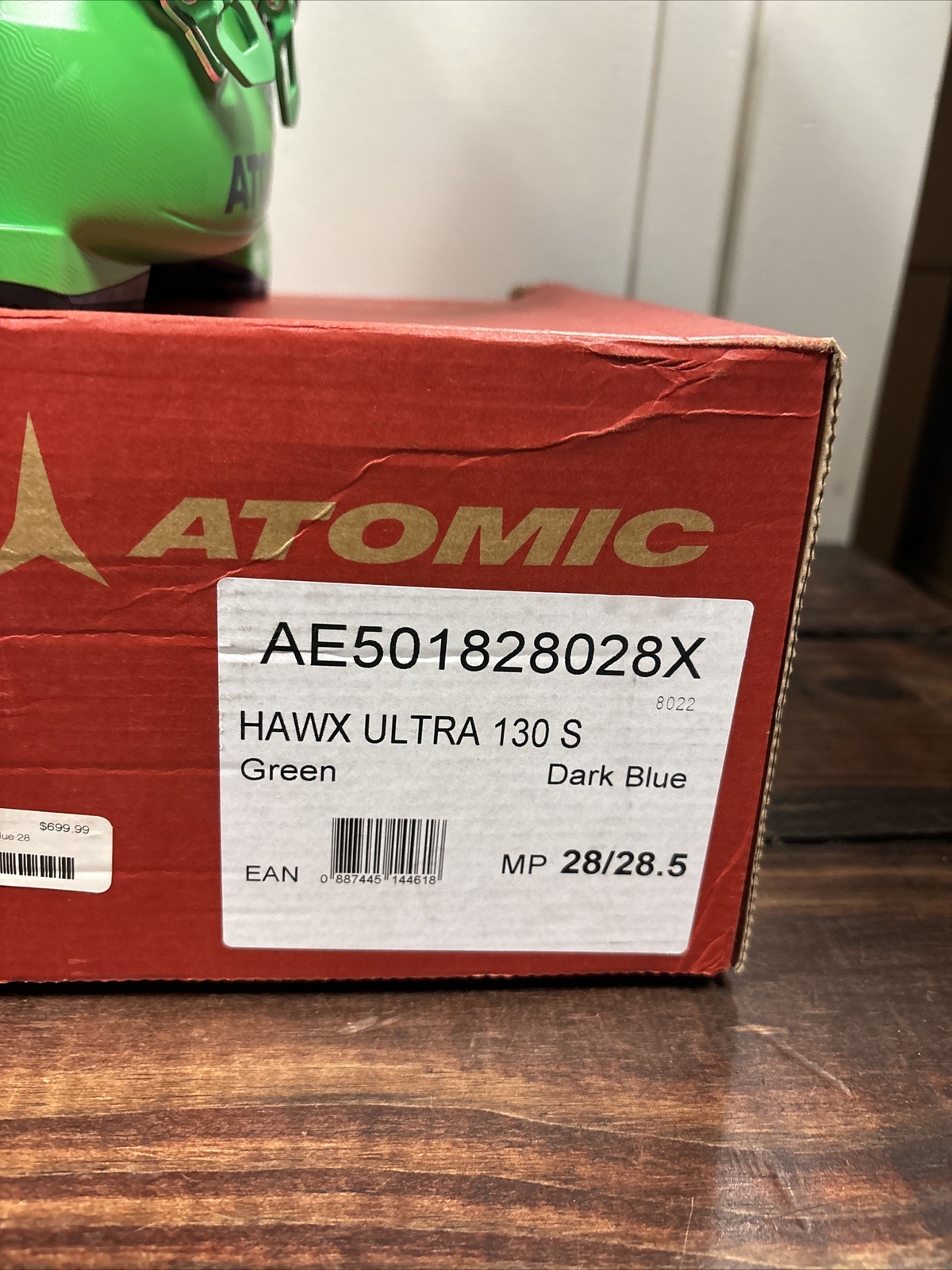 SALOMON STIVALI DA SCI DA UOMO ATOMIC HAWX ULTRA 130 S NUOVI IN SCATOLA MISURA 28 5 PREZZO DI LIQUIDAZIONE!
