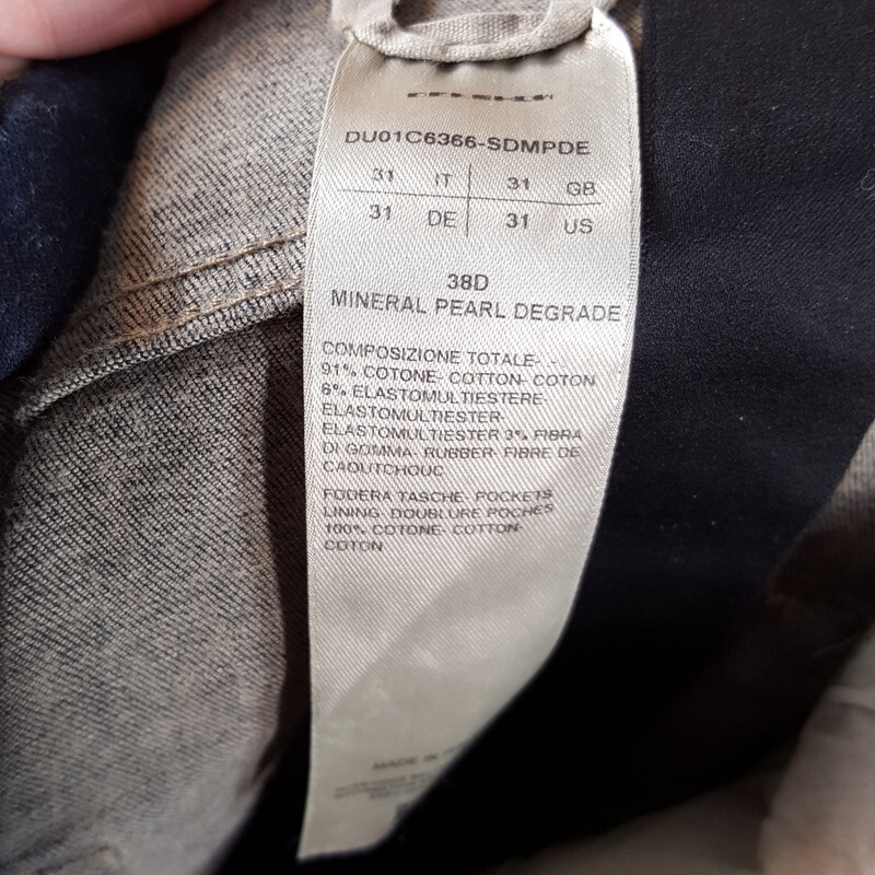 Rick Owens DRKSHDW Jeans Mens Size 31 Detroit Cut Mineral Rick Owens DRKSHDW Jeans Mens Size 31 Detroit Cut Mineral