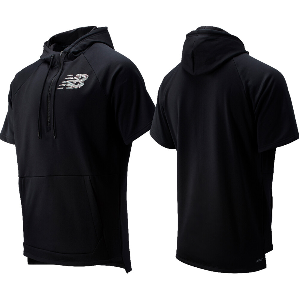 new balance short sleeve hoodie