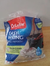 O-Cedar EasyWring Spin Mop Head Replacement, Machine Washable Microfiber Refill