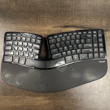Microsoft Sculpt Ergonomic Keyboard Model 1559   No Dongle - Tested/Works A5