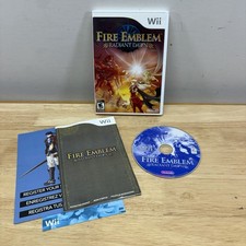 Fire Emblem: Radiant Dawn For Nintendo Wii Game Case, Disc, Manual, & Inserts
