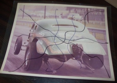 Original Vintage 1970 Gene Cooper Altered 8'' x 10'' Photo - Maple Grove Dragway