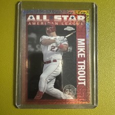2025 Topps Series 2 - 1990 Topps Chrome Silver Pack All-Stars Mike Trout...