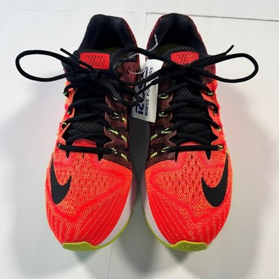 Nike Air Zoom Pegasus 32 Mens 10 Bright Crimson Volt Running Shoes 748588-603