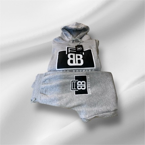 Size Large Men's Gray sweatsuit set with design Been Bossing - Picture 9 of 10