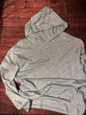 Alfani Men s Heathered Sage Green Long Sleeve Top lightweight Large