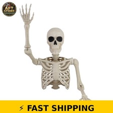 Way To Celebrate 46" Skeleton Groundbreaker Decoration - Ivory