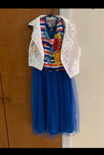 Girls Size 12 2pc Dress Set Blue Tulle Dress ...