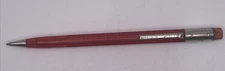 Vintage Scripto Twist Mechanical Pencil USA Red Translucent Barrel Collectible