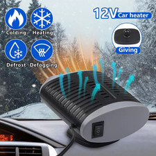 Produktbild - 150W Scheibenheizung KFZ Heizlüfter Gebläse Auto Zusatzheizung Defroster Wärmer