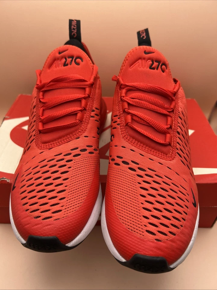 Nike Air Max 270 Habanero Rojo (GS) Talla 6.5y Con Caja (943345-600) ⭐️ Foto 4 de 4