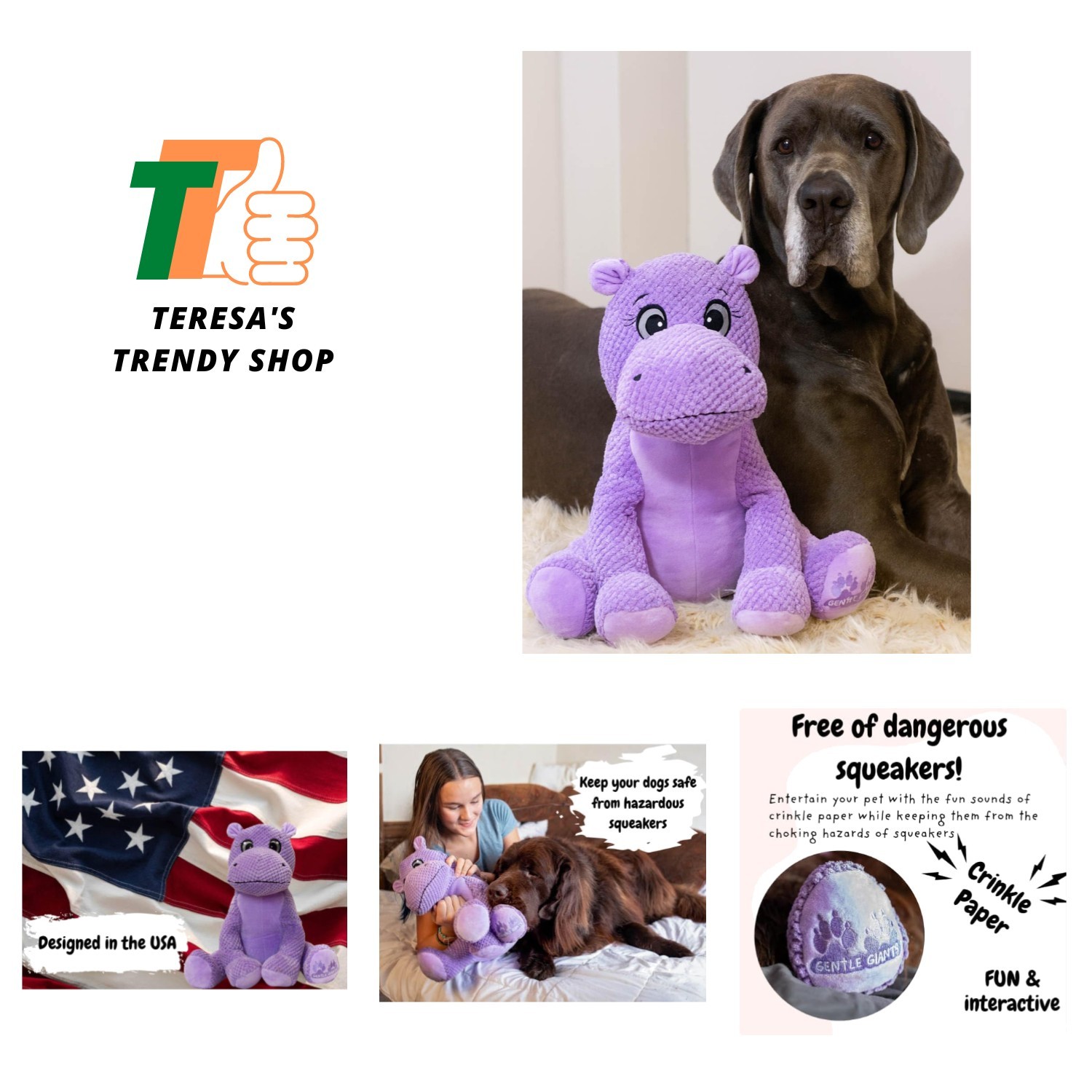 For Large Dogs Dog Enrichment Toys ...