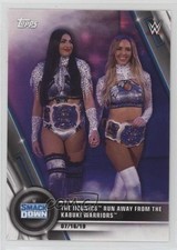 2020 Topps WWE Women's Division SmackDown The IIconics #51 0j36