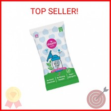 Breast Pump Wipes by Dapple Baby, Hypoallergenic  Powered by Plants, Removes Mi