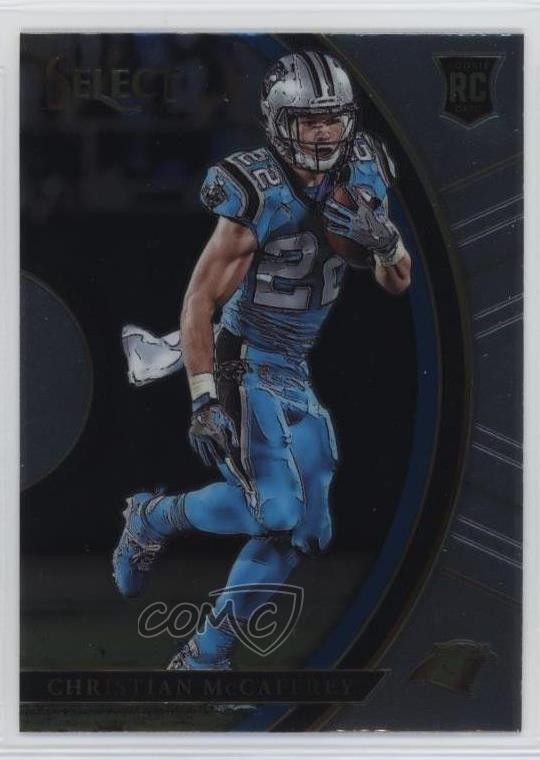 2017 Panini Select Concourse Christian McCaffrey #74 0yp5