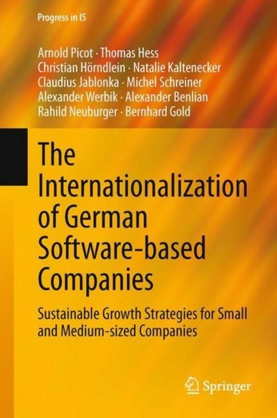 The Internationalization Of German Software-Based Companies Arnold Picot-image